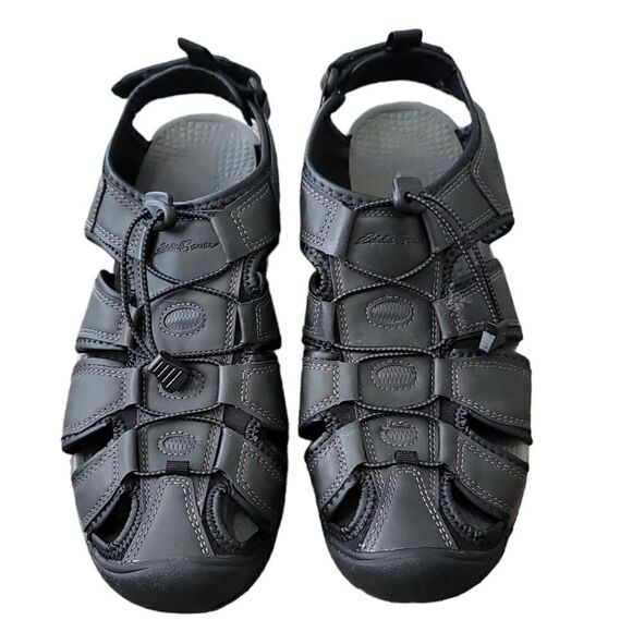 Eddie Bauer  Men's Gray Sandals Sz 12M - Picture 1 of 8